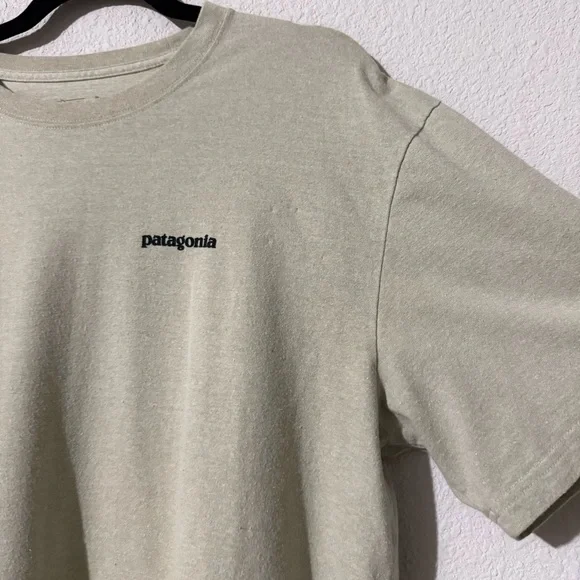 Patagonia Men's Sage Green Short Sleeve Tee - Picture 3 of 7